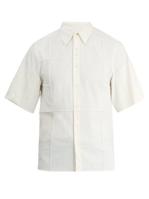 Matchesfashion.com Wales Bonner - Artist Print Short Sleeved Shirt - Mens - Ivory