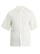 Matchesfashion.com Wales Bonner - Artist Print Short Sleeved Shirt - Mens - Ivory
