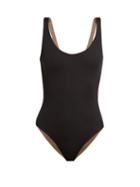 Matchesfashion.com Skin - The Lana Reversible Swimsuit - Womens - Black Brown