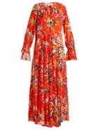 Diane Von Furstenberg Bethany Floral-print Silk Dress