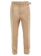Matchesfashion.com Officine Gnrale - Hugo Cotton-poplin Trousers - Mens - Beige
