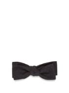 Matchesfashion.com Comme Les Loups - Jeremy Fisher Dot Jacquard Wool Bow Tie - Mens - Navy