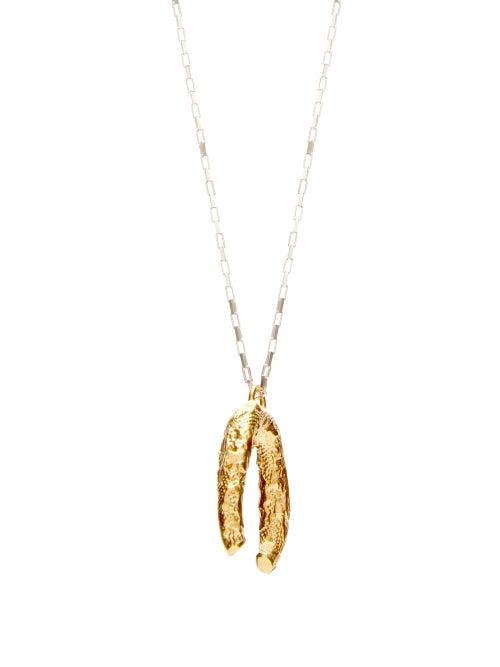 Matchesfashion.com Alighieri - The Flashback 24kt Gold Plated Necklace - Mens - Gold