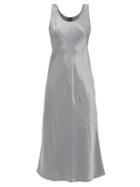 Matchesfashion.com Max Mara Leisure - Talete Dress - Womens - Dark Grey