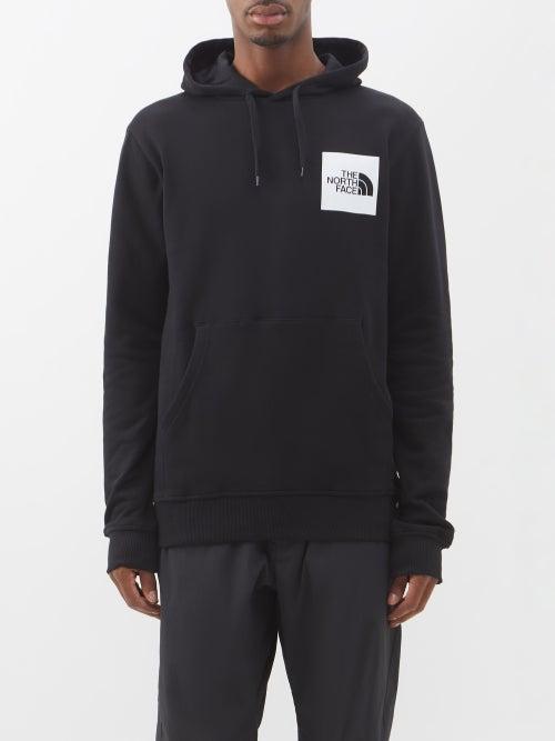 The North Face - Logo-print Cotton-blend Hoodie - Mens - Black