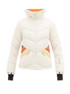 Perfect Moment - Apres Quilted-shell Down Jacket - Womens - White