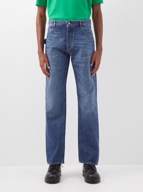 Bottega Veneta - Straight-leg Jeans - Mens - Blue