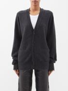 Extreme Cashmere - No.185 Feike Stretch-cashmere Cardigan - Womens - Grey