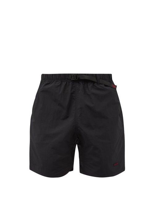 Gramicci - Belted Nylon Shorts - Mens - Black