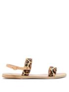 Matchesfashion.com Ancient Greek Sandals - Clio Leopard Print Calf Hair Sandals - Womens - Leopard