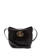 Matchesfashion.com Gucci - Arli Gg Leather Shoulder Bag - Womens - Black
