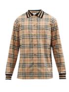 Burberry - Towner Checked Cotton-poplin Shirt - Mens - Beige Multi