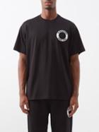 Burberry - Dundalk Logo-patch Cotton-jersey T-shirt - Mens - Black