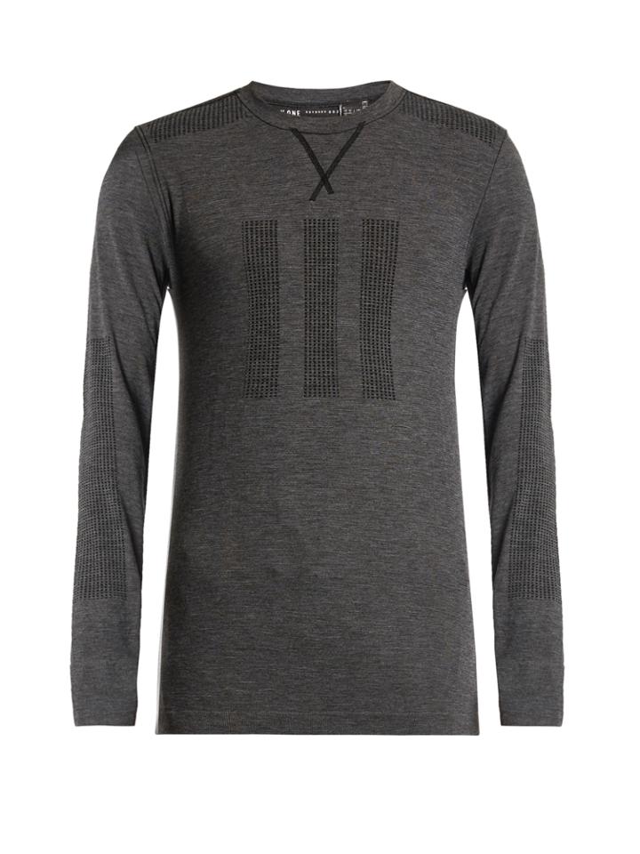Adidas By Day One Seamless Crew-neck Long-sleeved T-shirt