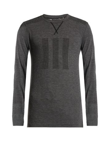 Adidas By Day One Seamless Crew-neck Long-sleeved T-shirt