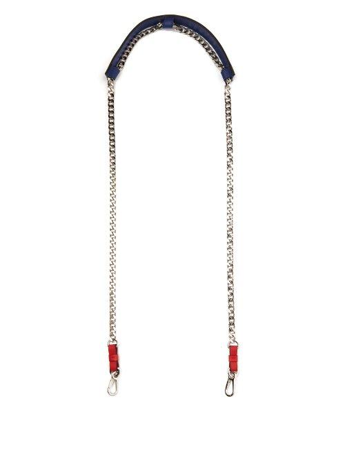 Matchesfashion.com Loewe - London Curb Chain Bag Strap - Womens - Red Multi
