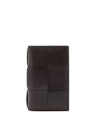 Mens Accessories Bottega Veneta - Intrecciato Leather Cardholder - Mens - Black