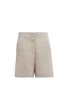 Matchesfashion.com Raey - Elasticated Back Wool Blend Shorts - Womens - Grey