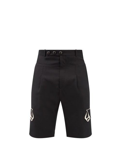 Namacheko - Lupon Technical-twill Shorts - Mens - Black