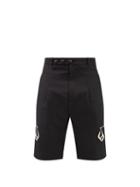 Namacheko - Lupon Technical-twill Shorts - Mens - Black