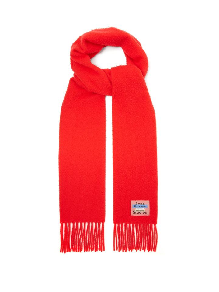 Acne Studios Bl Konst Holmes Wool Scarf
