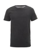 Falke Ess - Raglan-sleeve Wool-blend Jersey T-shirt - Mens - Black