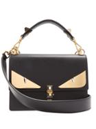 Matchesfashion.com Fendi - Kan I Small Leather Shoulder Bag - Womens - Black Gold