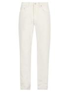 Matchesfashion.com Helmut Lang - Matte Straight Leg Jeans - Mens - White