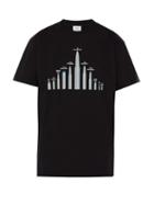 Matchesfashion.com Vetements - Bullet Print Oversized T Shirt - Mens - Black