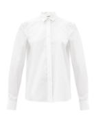Matchesfashion.com Jil Sander - Essential 01 Cotton-poplin Shirt - Womens - White