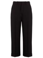 Chloé Crepe Pleated Trousers