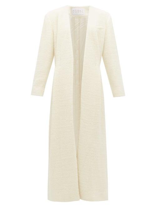 Matchesfashion.com Albus Lumen - X Woolmark Nubes Merino Wool Coat - Womens - Cream