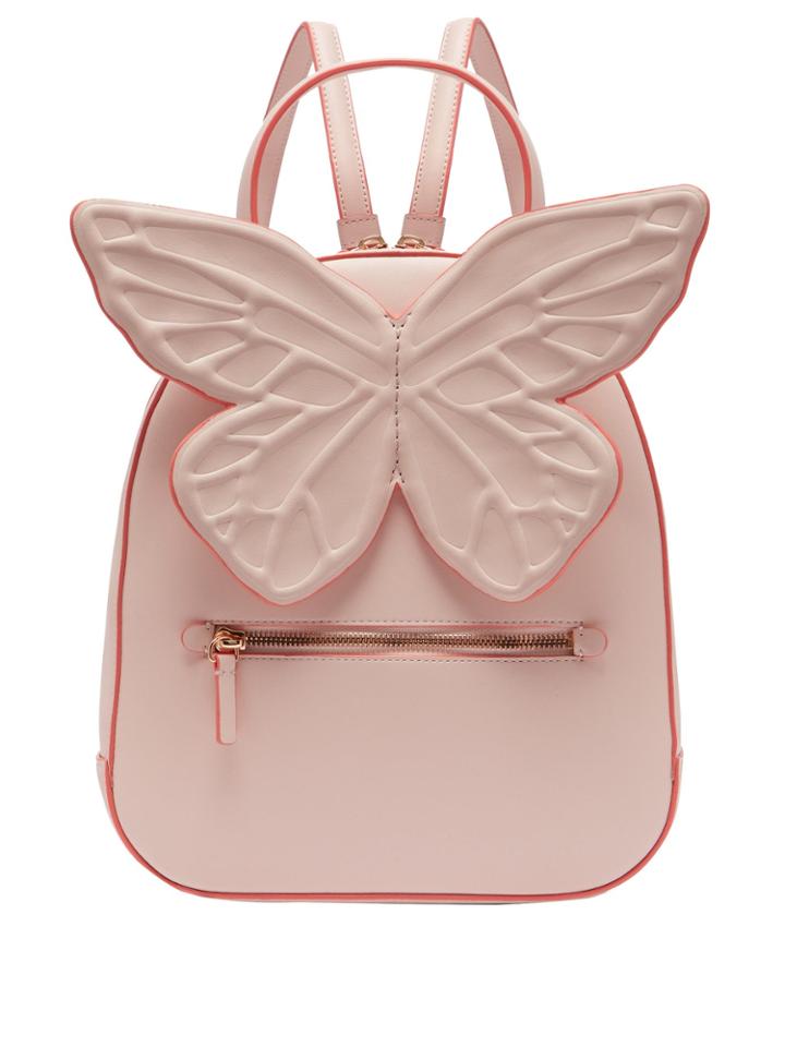 Sophia Webster Kito Butterfly-appliqued Leather Backpack