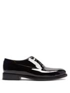 Matchesfashion.com Valentino - Patent Leather Oxford Shoes - Mens - Black