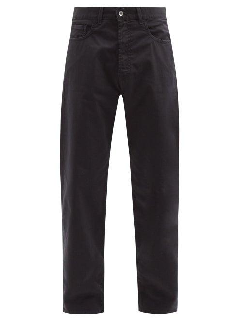 Matchesfashion.com Ymc - Papa Straight-leg Jeans - Mens - Black