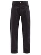 Matchesfashion.com Ymc - Papa Straight-leg Jeans - Mens - Black