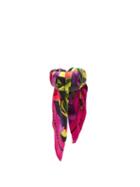 Matchesfashion.com Balenciaga - Silk Twill Floral Print Scarf Cuff - Womens - Multi