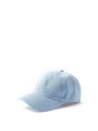 A.p.c. - Charlie Logo-print Denim Baseball Cap - Mens - Blue