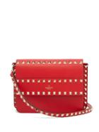 Matchesfashion.com Valentino Garavani - Rockstud Leather Cross-body Bag - Womens - Red