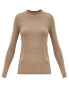 Matchesfashion.com Co - Round-neck Cashmere Sweater - Womens - Beige