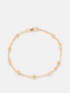 Theodora Warre - Crystal & Gold-plated Bracelet - Womens - Gold Multi