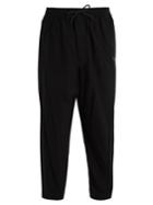 Y-3 Mid-rise Cotton-twill Trousers