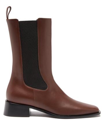 Ladies Shoes Neous - Pros Leather Chelsea Boots - Womens - Brown