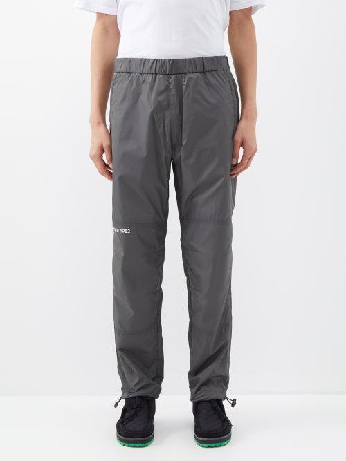 2 Moncler 1952 - Recycled-nylon Shell Trousers - Mens - Grey