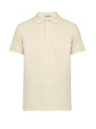 Matchesfashion.com Bottega Veneta - Intrecciato Cotton Polo Shirt - Mens - Cream