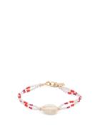 Matchesfashion.com Isabel Marant - Bead And Shell Bracelet - Womens - Pink