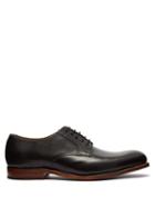 Matchesfashion.com Grenson - Liam Leather Derby Shoes - Mens - Black