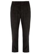 The Gigi Tonga Tapered-leg Cropped Cotton-corduroy Trousers