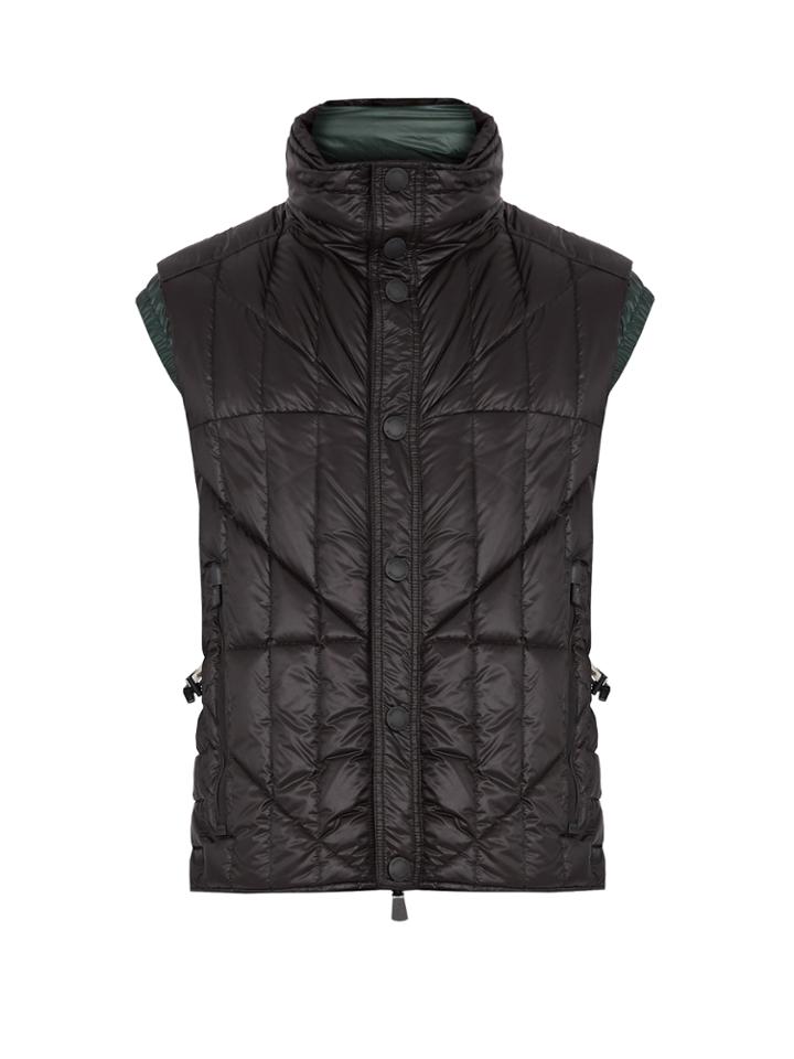 Moncler Grenoble Tux Bi-colour Quilted Down Gilet
