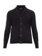 Matchesfashion.com Thom Sweeney - Cashmere Knitted Cardigan - Mens - Navy